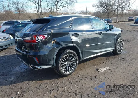 2016 Lexus Rx 350 F Sport from USA, damaged, VIN 2T2BZMCA7GC045166